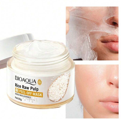 Bioaqua – MASCARILLA DE PEEL OFF DE ARROZ🍚💖