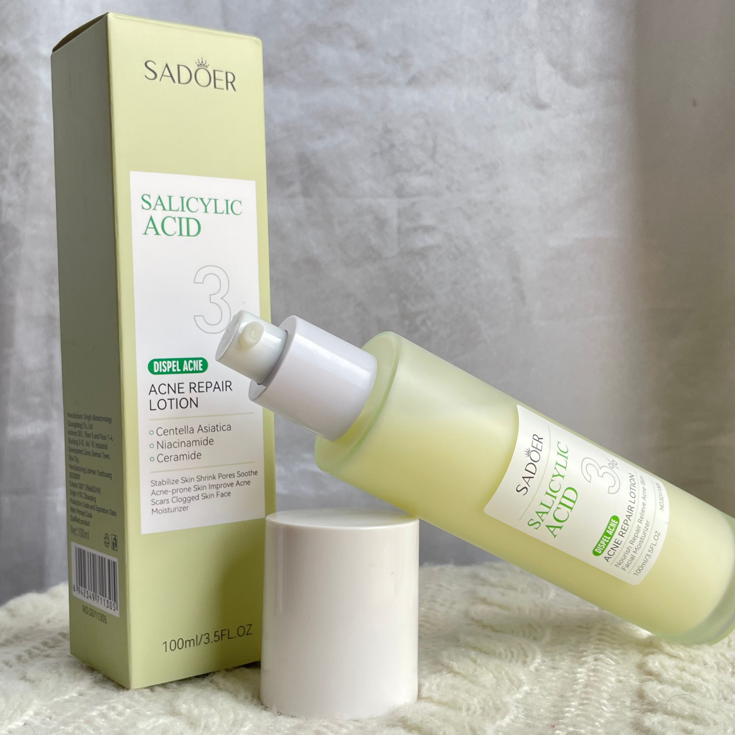 REPARADOR DE ACNE SADOER 🌱 SALICYLIC ACID LOTION